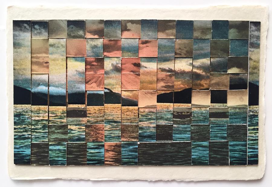 Carole Kunstadt Catskills from the Hudson River